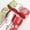 green, variant on Christmas Glitter Ribbon With Peppermint Candy Pattern, Wired Edge for Bow and Wreath Making, Oxford Cloth, 2-Inch Wide, Single Roll