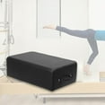 thumbnail image 1 of Box de reformador de Pilates con mango práctico Pilates suaves Sitting Box accesorio de Pilates para equilibrio ejercicio de ejercicio estiramiento Negro, 1 of 8