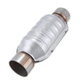 thumbnail image 4 of Universal Catalytic Converter 3 Inch 400 Cells High Flow Muffler Catalytic Converter Euro 1 Round Stainless Steel, 4 of 5