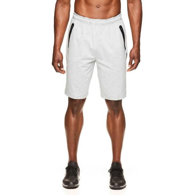 Reebok Men's and Big Men's Active Tech Terry Shorts, 10" Inseam Basketball Shorts, up to Size 3XL