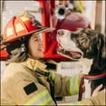 thumbnail image 3 of Country Brook Petz® Premium Thin Red Line Dog Collar - Made in the U.S.A., Small, 3 of 7