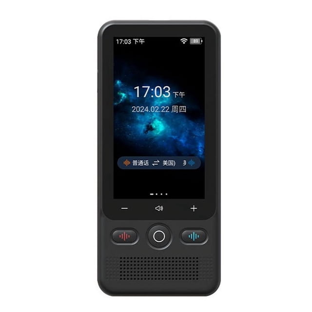 Traductor de Voz Sin Conexión T18 Inteligente en Tiempo Real con Wifi 138 Idiomas Dispositivo Traducción Internet