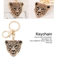 thumbnail image 2 of LLC Keychain Exquisite RhinestoneEncrusted Leopard Head Car Bag Pendant for Girl Birthday Gift, 2 of 6