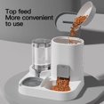 thumbnail image 6 of 1-Pack Automatic Gravity-Fed Cat Water Dispenser & Feeder - Spill-Proof Large Capacity One-Piece Design,, 6 of 9