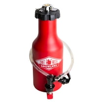 Growlveller™ 64 oz Light Weight Pressurized Growler Red