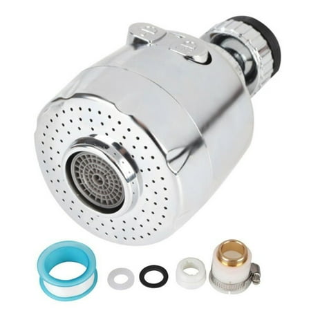 

Moveable Kitchen Tap Head 360掳 Rotatable Faucet Water Saving Filter Sprayer