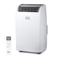 thumbnail image 1 of BLACK+DECKER Portable Air Conditioner, 8,150 BTU SACC/CEC (12,000 BTU ASHRAE 128) for Rooms Up To 550 Sq. Ft., White, 1 of 7