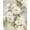 Beige Green, variant on Green Floral Wallpaper Peel and Stick, Birds Contact Paper Orange Fruits,White Flowers Botanical Boho Wall Paper Self Adhesive Waterproof Removable for Room Shelves Cabinet Drawer Table 17.5" x 118"