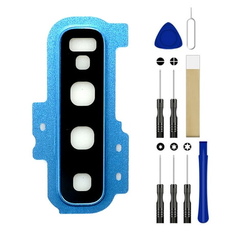 1 Pcs For Samsung Galaxy S10+ Plus G9750 SM-G9750 Phone Replacement Rear Camera Glass Lens Cover Frame Tool