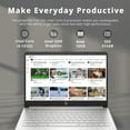 thumbnail image 2 of HP Portable 14 Pouces FHD Antireflet, Intel Core i3-1215U, 16 Go RAM, SSD PCIe 1 To, Intel UHD Graphics, Caméra Web HD, Clavier Rétroéclairé, Wi‐Fi 5, Bluetooth, Argent, Win 11, Carte USB Hotface 32 Go (Remis à Neuf), 2 of 8