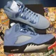 thumbnail image 2 of Ni - ke Ni - ke DV1310-401 Air Jordan 5 Retro SE Men's Size 12 University Blue/Black/White, 2 of 5