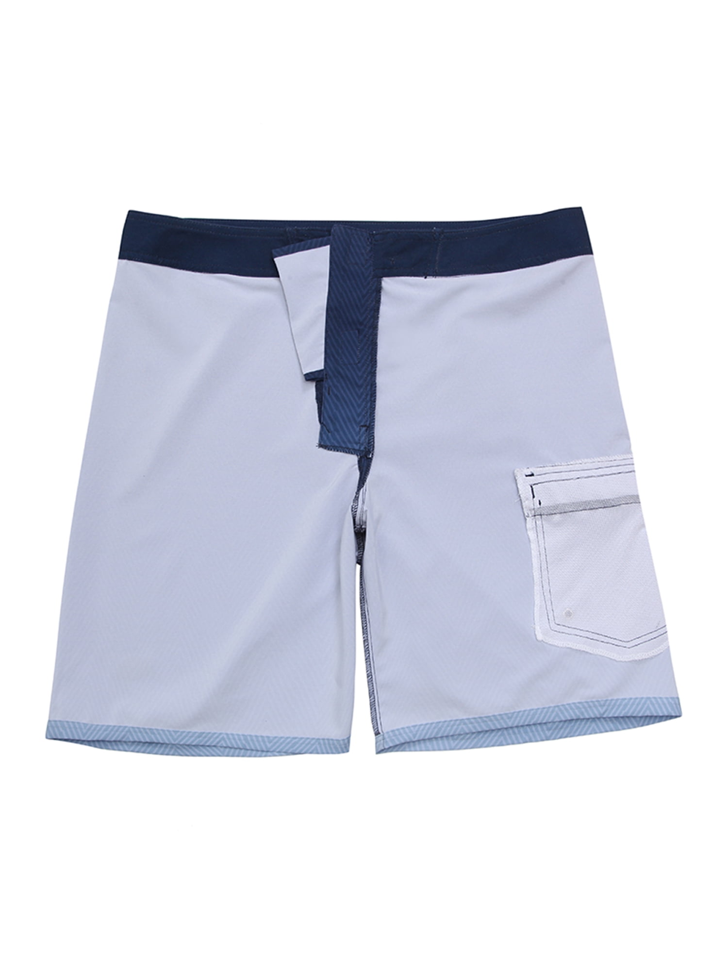 Rokka&Rolla Men's 9" NO Mesh Liner Board Shorts Quick Dry Swim Trunks, up to Size 2XL