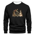 thumbnail image 1 of Sudaderas sin capucha para hombre, estilo casual, a la moda, con cuello redondo, estampado, de manga larga, blusas de manga larga y cuello redondo, blusas de poliéster para hombre, 1 of 4