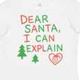thumbnail image 4 of Inktastic Dear Santa I Can Explain Funny Christmas Boys or Girls Toddler T-Shirt, 4 of 5
