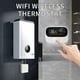 thumbnail image 2 of Termostato Inalámbrico Tuya WiFi para Hogar Inteligente, Batería RF, Calentador de Agua A Gas, Controlador de Temperatura Digital, Color Negro, 2 of 10