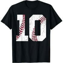 t-shirt 2014 10th Birthday Baseball Boys Kids Ten 10 Tenth Gift T-ShirtMen and women can wear, black T-shirts, gifts. Age: M,L，XL 2XL, 3XL, 4XL