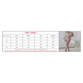 thumbnail image 5 of Stylish Pearls Embellished See-through Slit Dress for Women, 5 of 5