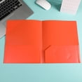 thumbnail image 6 of HANXIULIN Plastic Folders with Pockets, Heavy Duty Two Pocket Folder with Business Card Holder, 1Pc Poly Folders for Filing Cabinet, School, Office, Resume Portfolio, Back to School Supplies, 6 of 6