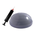 thumbnail image 1 of Pelota de equilibrio de media bola, equipo de entrenamiento de fuerza, pelota de estabilidad, base antideslizante para gris, 1 of 8