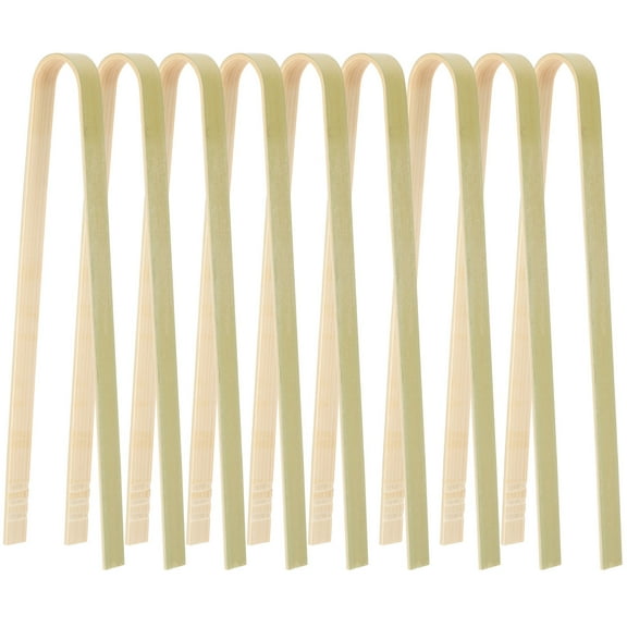 PAMINGONO Cactus Clamps Cactus Planting Pliers Bamboo Transplant Auxiliary Adults Cultivation 10pcs