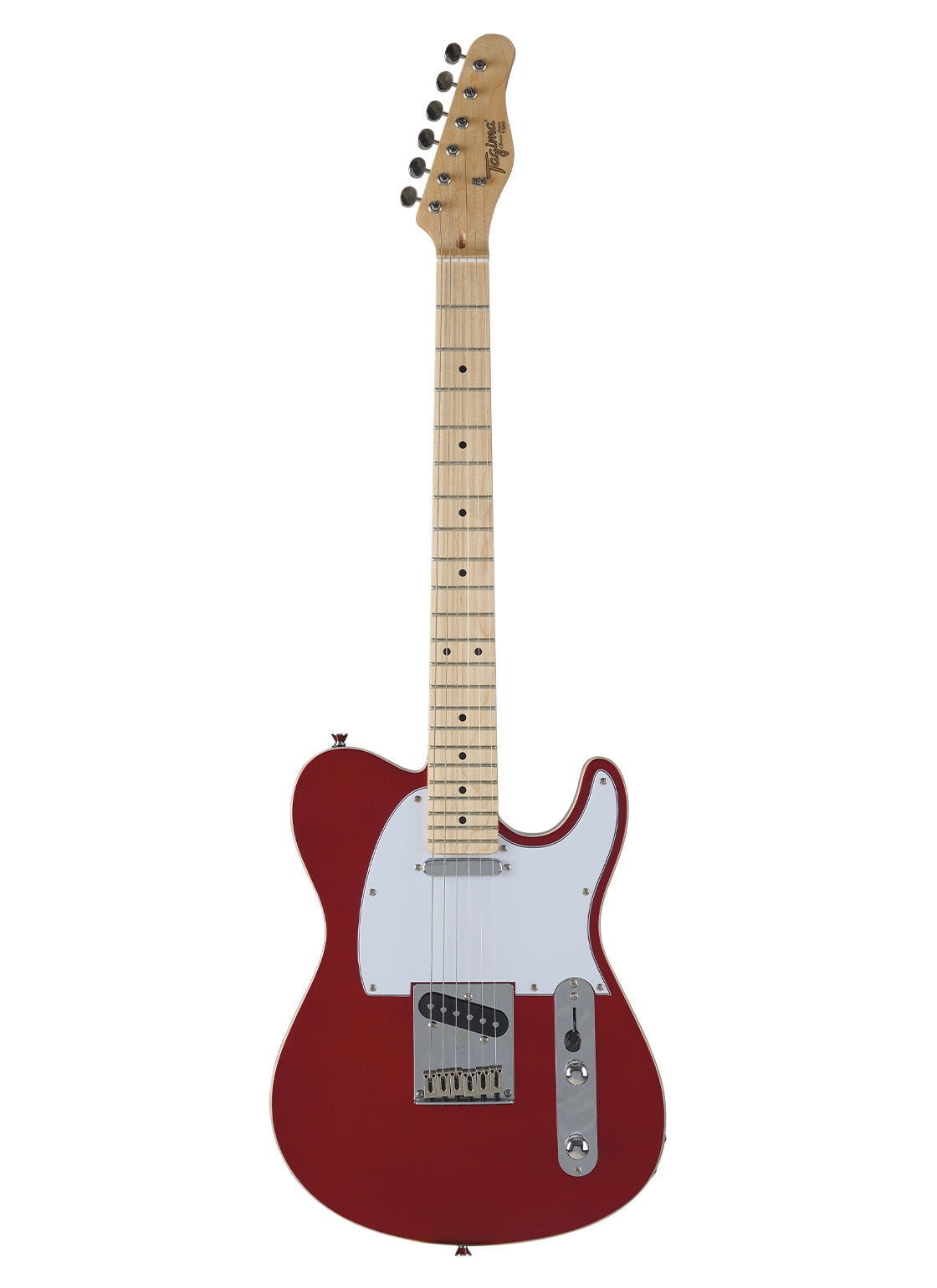 Tagima T 550 CA-LF/WH Electric Guitar - Candy Apple Red