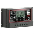 thumbnail image 2 of Photovoltaic Controller, Intelligent Solar Charge Controller, 12V 24V Automatic Built-in Microcontroller For Industrial Courtyard, 2 of 8