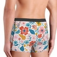 thumbnail image 5 of Kll Floral Ditsy Men'S Cotton Boxer Briefs Underwear-Small, 5 of 9