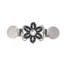 thumbnail image 1 of Minnieouse Bufanda Anillo Plata Exquisita con diamantes de imitación Suéter Clips Accesorios de estilo vintage Regalos de San Valentín para Accesorios de disfraces, 1 of 6
