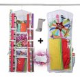 thumbnail image 1 of Double Sided Hanging Gift Wrap Organizer, Wrapping Paper Gift Bag Storage,space Saving,15x40 Inch（white）, 1 of 5