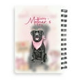 thumbnail image 2 of Happy Mother's Day Labrador Retriever Love Dog Mom Heart Flower Spiral Bound Journal Lab Dog Lover Gifts 5x7in Spiral Notebook - 12004, 2 of 5