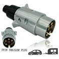 thumbnail image 1 of Heavy Duty Electric Trailer Towing Plug Wiring 12V 7 Pin Connector Socket Towbar, 1 of 1