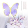 thumbnail image 2 of WEIWEIGG Butterfly Cake Topper Insert Cards, Anti-Fall Baking Decorations for Wedding Birthday Party, Realistic Paper Butterflies on Wire, Multi-Size 1.4-2.6 Inch Paper Butterflies, 1 Pack, 2 of 4