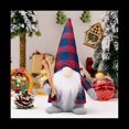 thumbnail image 3 of Adorno NavideñO Cuadro Rojo y Azul Pareja de Gnomos MuñEco Rudolph MuñEco Gnomo Sin Rostro Suministros de DecoracióN NavideñA A, 3 of 5