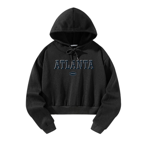 Sudadera con capucha para mujer, Top corto, Tops, regalo, ropa de otoño e invierno, jersey, ropa de otoño para desplazamientos, viajes, senderismo SG
