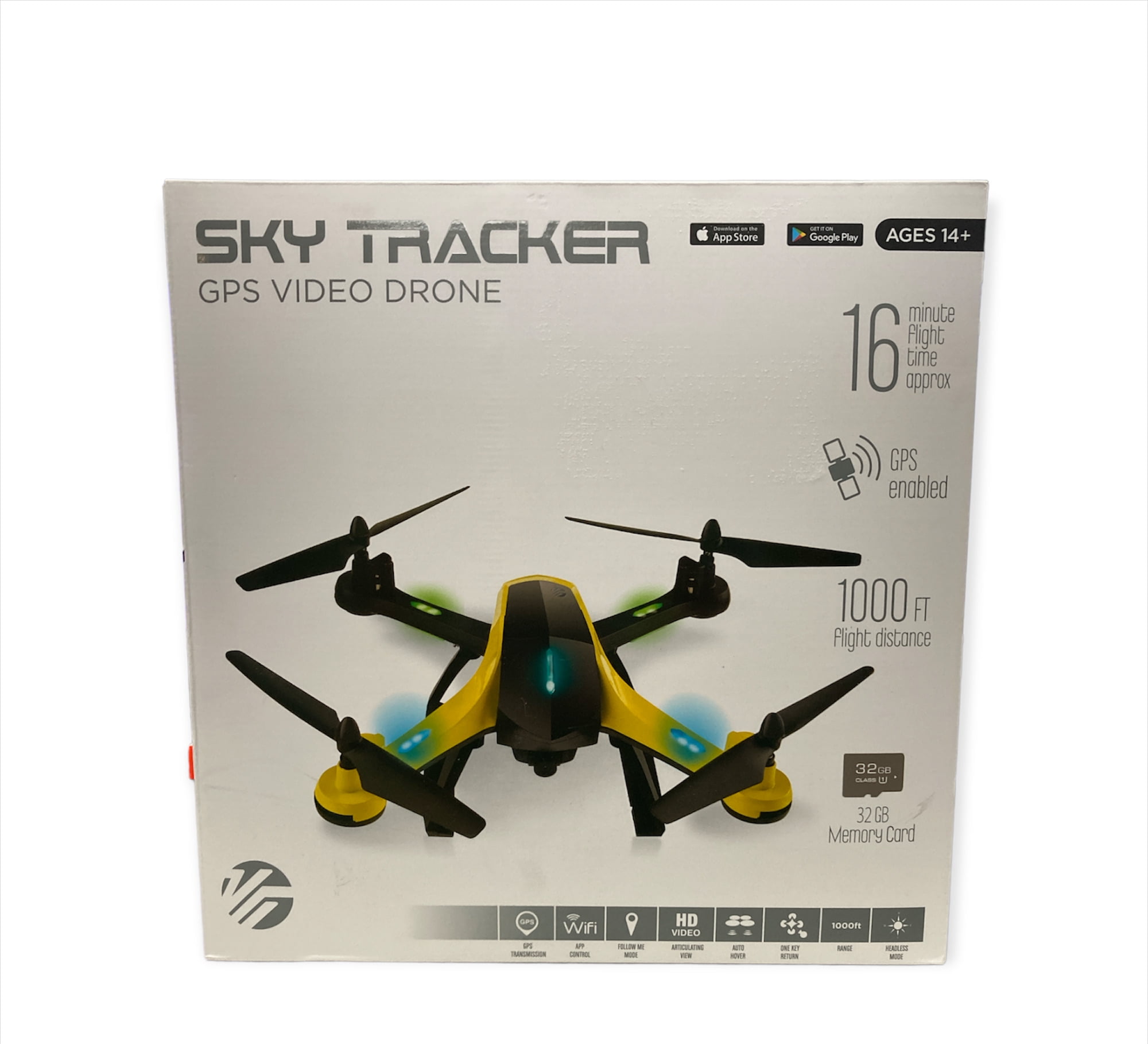 Vivitar DRC 445 VTI Skytracker GPS Drone Walmart com