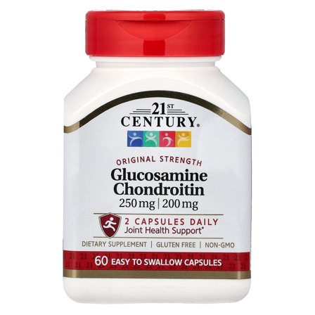 21st Century Glucosamine 250 mg Condroitin 200 mg, 60 Ct