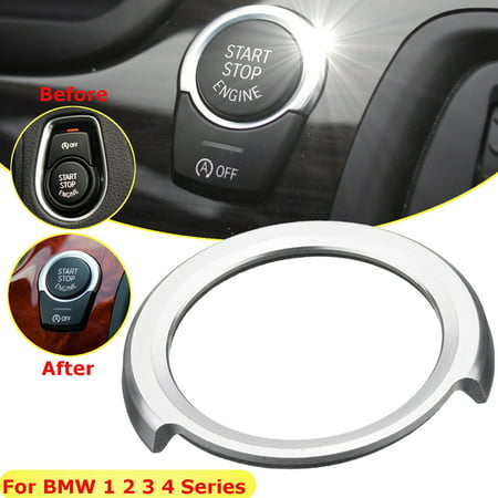 Interior Engine Start Button Switch Frame Cover Trim for BMW 1 2 Autos 3 4 Series
