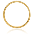 thumbnail image 3 of 14K Solid Yellow Gold 3mm Wedding Band Ring, 3 of 8