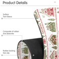 thumbnail image 4 of Yayeee Faucet Mat for Kitchen Sink 14.7" Diatomite Long Splash Guard Pad, Red Christmas House, 4 of 7