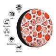 thumbnail image 4 of Lsque Hand Drawn Tomatoes Pattern Tire Covers - Tough Tire Wheel Protector for Truck, SUV, Trailer, Camper, RV-15 inch, 4 of 6
