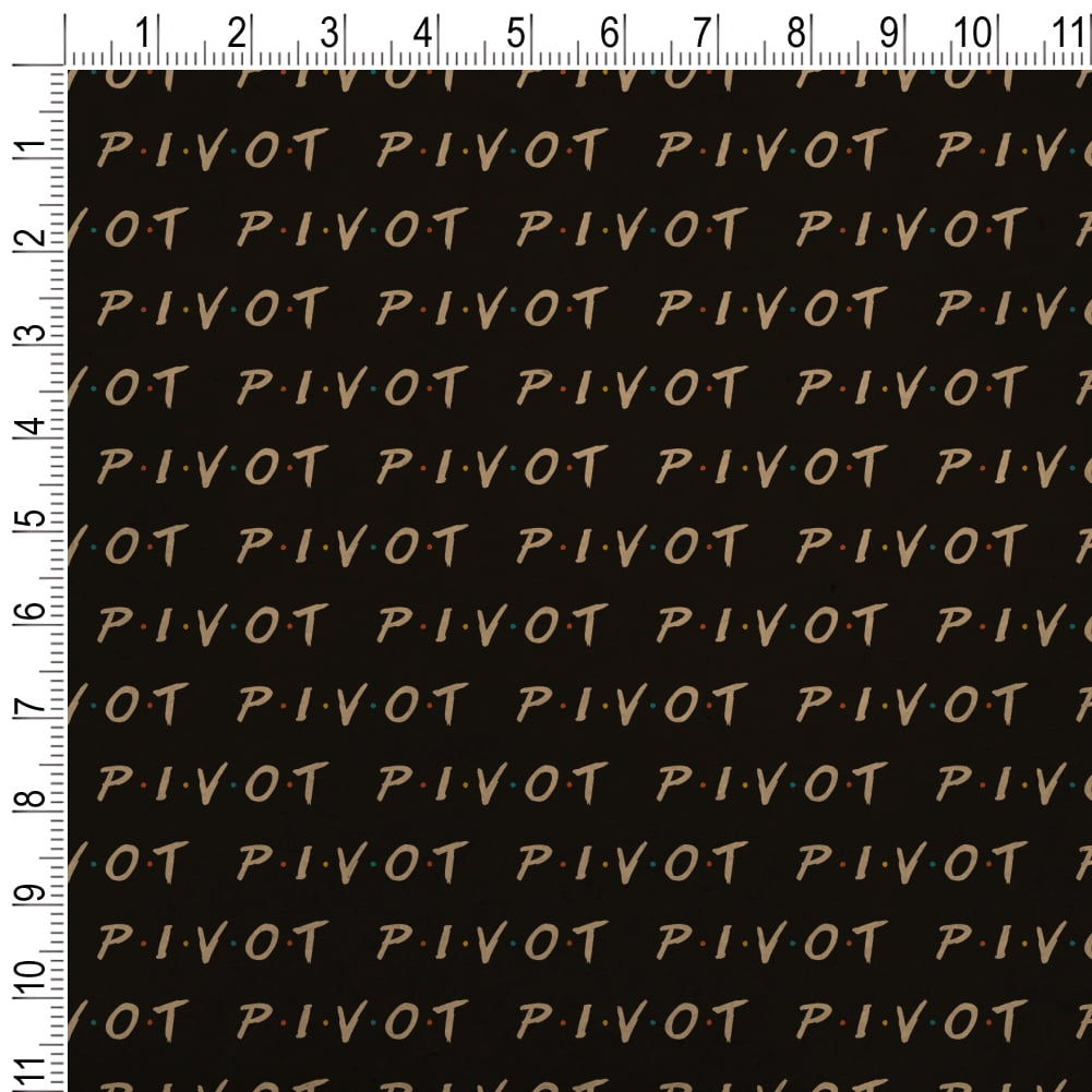 Friends PIVOT Premium Kraft Roll Gift Wrap Wrapping Paper