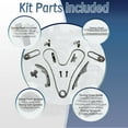 thumbnail image 3 of Timing Chain Kit Water Pump for Ford Edge Flex Taurus Lincoln MKS MKT MKX Mazda 6 CX-9 3.5L 3.7L 2007-2010, 3 of 8