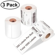 4" x 6" Thermal Shipping Labels, 350 Labels/Roll, Compatible with Zebra 2844 ZP-450 ZP-500 ZP-505 Printers, Perfect for Postage and Address Labels