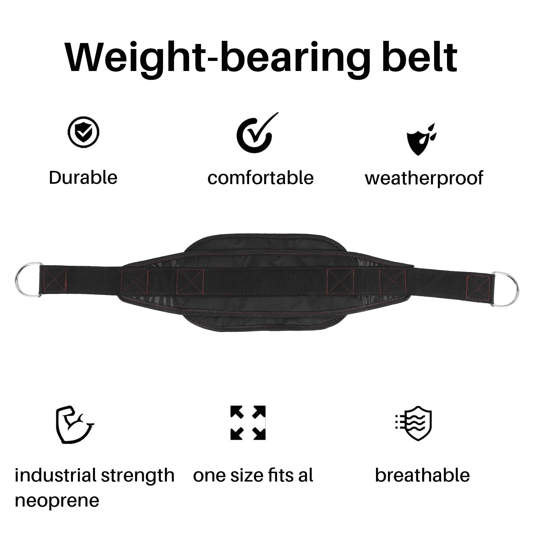 Waist weightlifting Fitness Equipment Weight Belt Professional Gym Pull