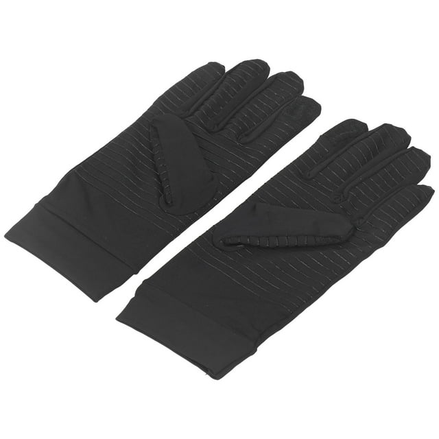 Guantes de compresión para artritis de fibra de cobre, Guantes de Cobertura completa con Puntos antideslizantes para ciclismo, Cuidado de Enfermería