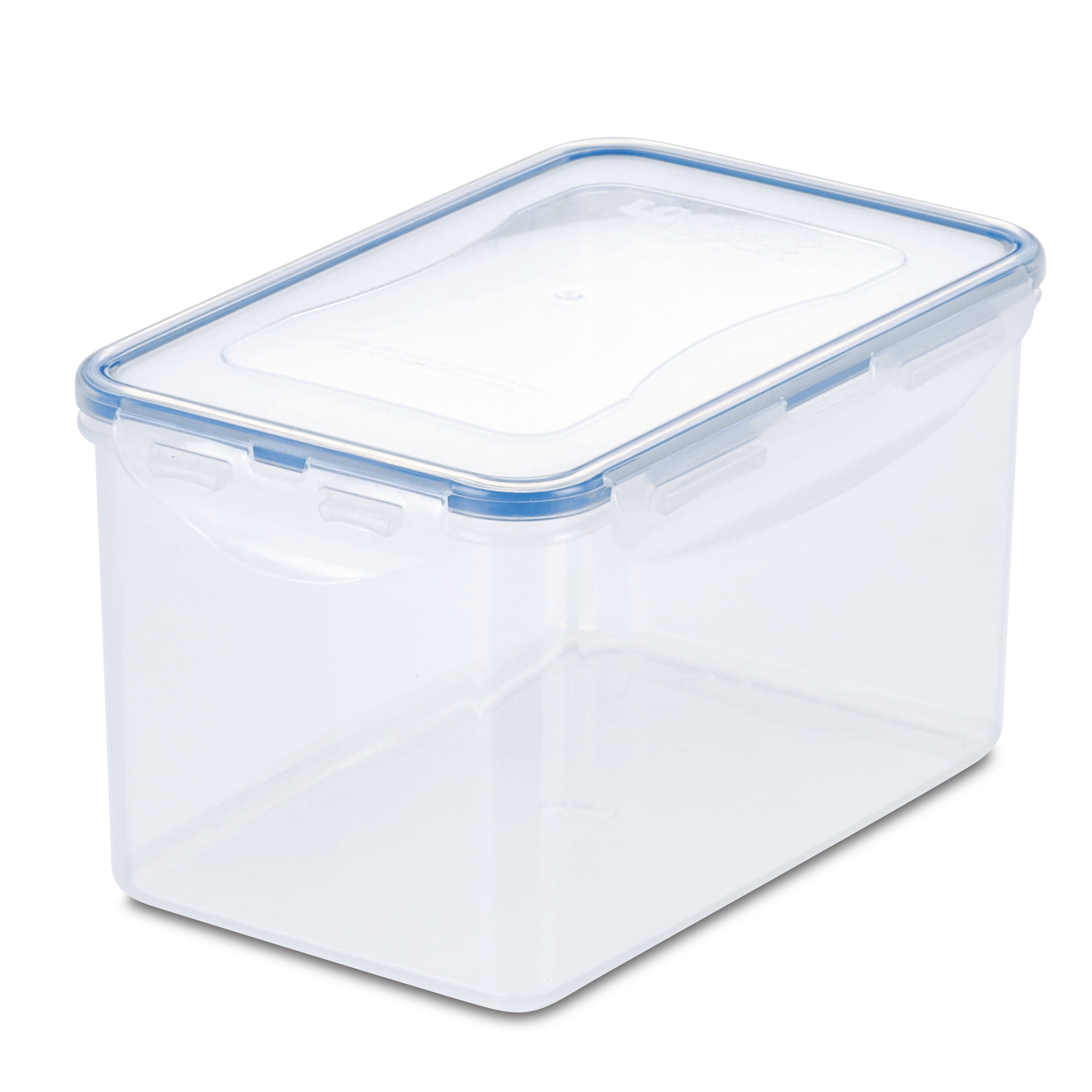 Large Stainless Steel Airtight Rectangular Freezer Storage Container - 3.8 L / 0.83 Gal