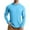 Blue, variant on XDZJLR Mens T Shirt Hoodie Upf 50+ Hoodie Long Sleeve Quick Drying Lightweight Outdoor With Hood Tops