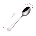 thumbnail image 3 of EastVita Dinner Spoons, 12 Pcs Spoons, Premium Food Grade Stainless Steel Silverware Spoons, Table Spoons, Flatware Spoons, Mirror Finish & Dishwasher Safe, Use, 3 of 9
