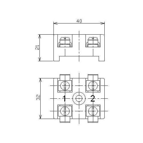 TB2J-HT-27 27 Pieces of Terminal Blocks