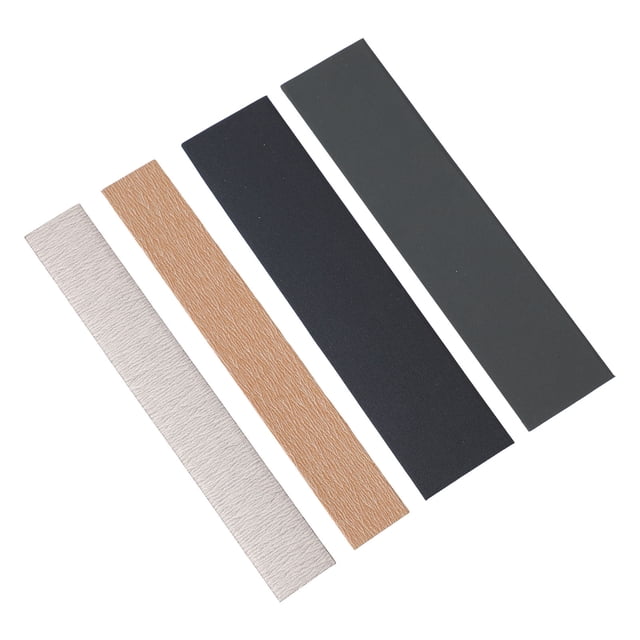 4 Pcs Guitar Fret Leveler Beam Sandpaper With Multiple Grit Levels, Universal Tool For Guitar Maintenance
